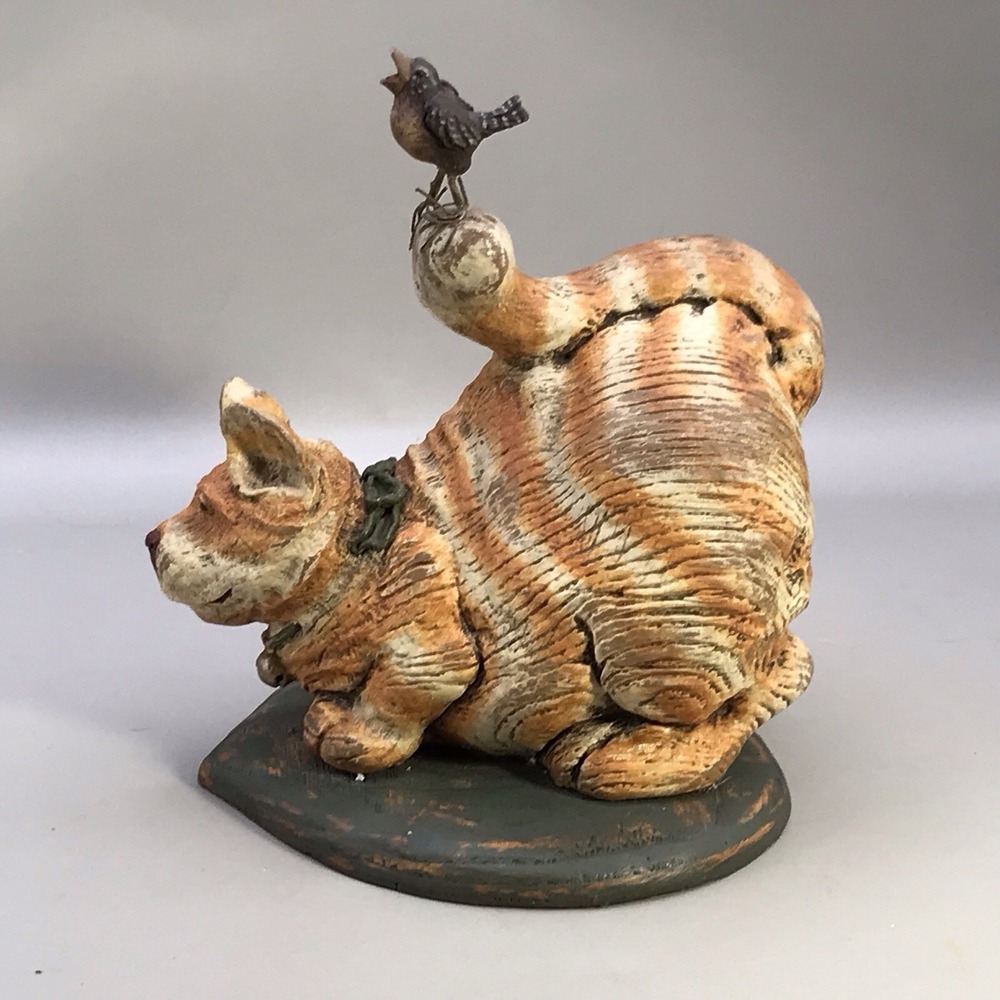 American‎ Chestnut Folk Art 2001 "On the Prowl"